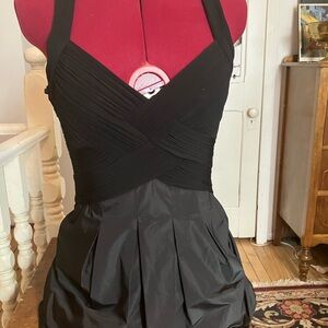 ✨Exceptional BCBGMaxAzria Petite Halter Corset Dress – Size 2 / XXS